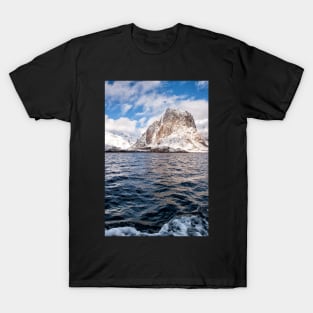 The Frosted Mountains of Lofoten T-Shirt